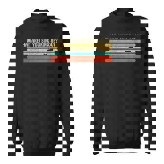 Qu'est-Ce Queous Coulez Bateau D'été Rétro Amusant Sweater e - Cadeauxyz