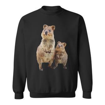 Quokka Australian Quokka With Baby Sweatshirt - Geschenkecke