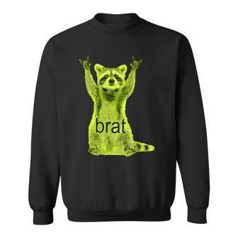 Raccoon Brat Raccoon Meme Sweatshirt - Thegiftio UK