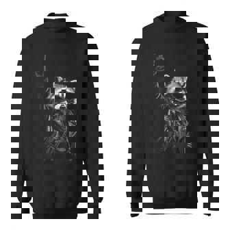 Racoon Racoon Hard Rock Heavy Metal S Sweatshirt - Geschenkecke