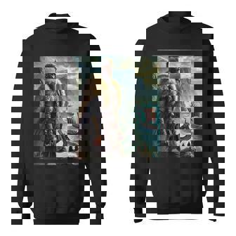 Ragnar Lothbrok Sur Son Trôneiking Nordique – Roi Nordique Sweater e - Cadeauxyz