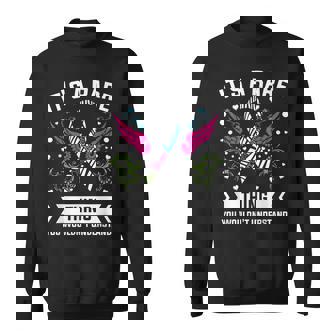 Rare Thing Zebra Ribbon 2025 Rare Disease Day Awareness Sweatshirt - Monsterry