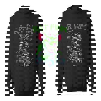 Rat Fink Ratfink Cartoon Hot Rod Cool Spooky Rat Sweatshirt - Thegiftio