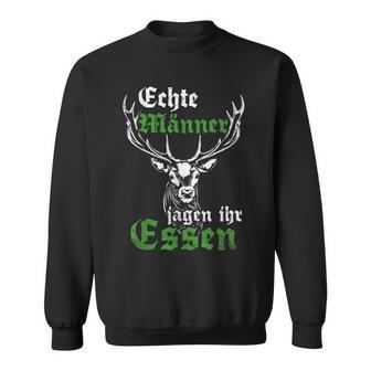 Real Hunting Your Food Hunter Deer Hunting Sweatshirt - Geschenkecke