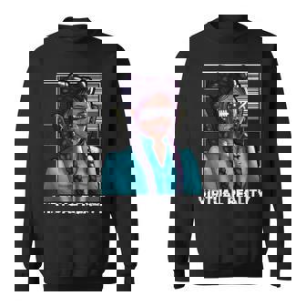 Realidadirtual Japonés Samurai Katana Chica Gamer Gaming Camisa de entrenamiento - Regaloses
