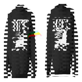 Reggae Roots León De Judah Rastafari Music Rasta Regalo Sin Mangas Camisa de entrenamiento - Regaloses