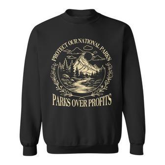 Resist National Parks Protect Our Parks Nature Lover Sweatshirt - Thegiftio UK
