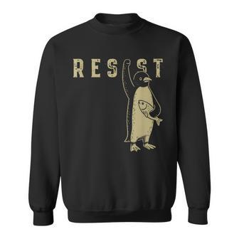 Resist Penguin Sweatshirt - Thegiftio UK