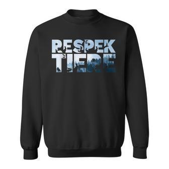 Respectants Animals Animal Protectionegetariansegan Activist Forest Sweatshirt - Geschenkecke