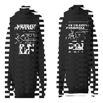 My Retirement Plan Bicycle Bike Riders Motor Home Life Sweatshirt - Monsterry