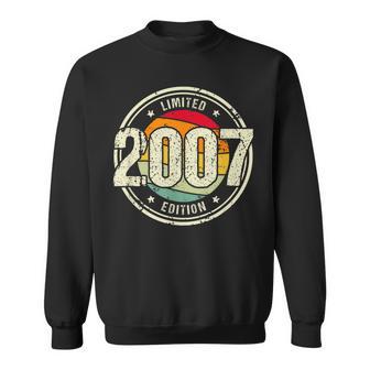 Retro 16 Yearsintage 2007 Limited Edition 16Th Birthday Sweatshirt - Geschenkecke