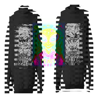 Retro For Alien Lovers Ufo Abduction Team Alien Sweatshirt - Geschenkecke