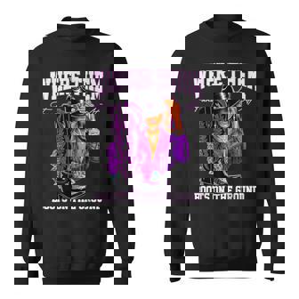 Retro Boots On The Ground T Where Them Fans At Sweatshirt | Seseable CA