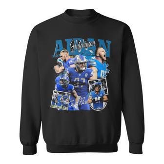 Retro Hutchinson Aidans Vintage Lover Graphic 90S Sweatshirt - Thegiftio UK