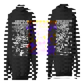 Retro Justin Jefferson Vintage Lover 90S Graphic Sweatshirt | Mazezy