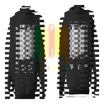 Retro Las Vegas Shirts Vegas Strip Nevada Souvenir Sweatshirt - Monsterry