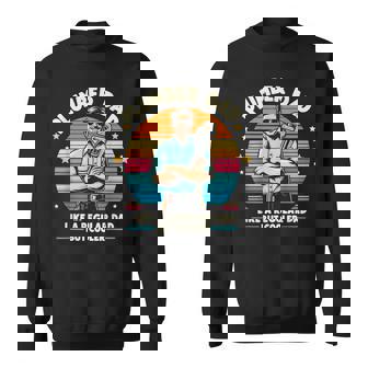 Retro Plumber Dad But Cooler Plumbing Father Mens Sweatshirt - Seseable