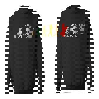Retro Snowboard Evolution For Snowboarder Sweatshirt - Geschenkecke