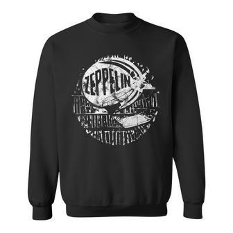 Retro Vintage Zeppelin Dirigible Airship Sweatshirt - Thegiftio UK