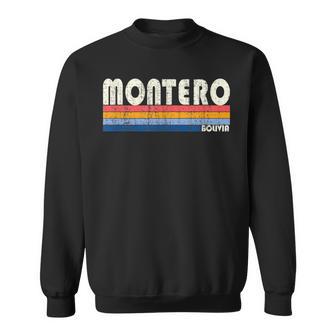 Retrointage Años 70 80 Estilo Montero Bolivia Camisa de entrenamiento - Regaloses