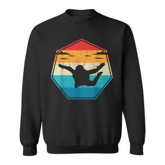 Retrointage Sunset Skydiver Skydiving Skydrive Camisa de entrenamiento - Regaloses