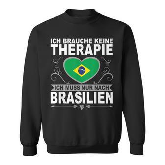 Rio De Janeiro Travel Copacabana Flag Carnival Sweatshirt - Geschenkecke