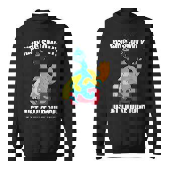Rising Slowly Just Like Dough Doey The Doughman Sweatshirt | Seseable CA