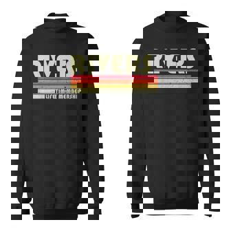 Rivers Nom De Famille Rétro Rétro Années 80 Et 90 Sweater e - Cadeauxyz