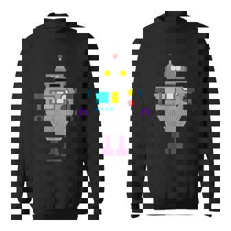 Robot Shirt Bots Robotic Engineering Computer Scientist AI Sweatshirt - Monsterry