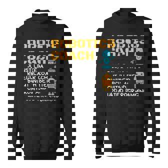 Robotics Coach T Shirt Definition Robot Combat Sweatshirt - Monsterry