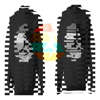 Rock Climber Mountain Climbing Winter Sports Alpinist Outfit Sweatshirt - Monsterry