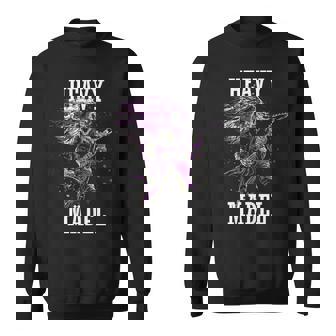 Rock Metal Witziges Heavy Mädel Sweatshirt - Geschenkecke