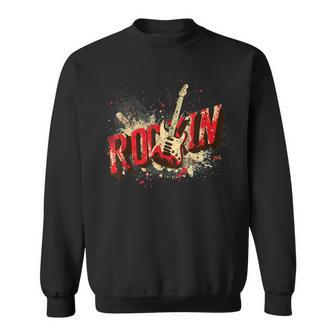 Rock 'N Roll Guitar Outfit Sweatshirt - Geschenkecke