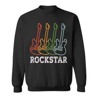 Rockstar Children'sintage Guitar Rockstar Sweatshirt - Geschenkecke