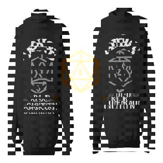 Rollo De Adhd&D Para La Concentración Divertido Jugador De Mesa Camisa de entrenamiento - Regaloses