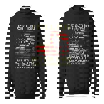 I Still Run Better Than The Government Wheelchair Sweatshirt - Monsterry