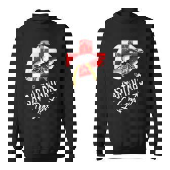 Sagittarius Queen Lips Nurse November December Birthday CUte Sweatshirt - Monsterry