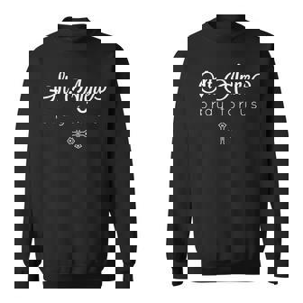 Saint Anne Pray For Us Catholic Patron Saint Sweatshirt - Monsterry