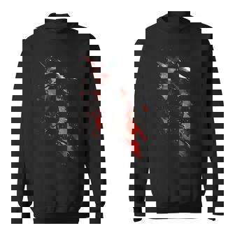 Samurai Fantasy Ronin Japonais Avec Silhouette De Shogun Sweater e - Cadeauxyz