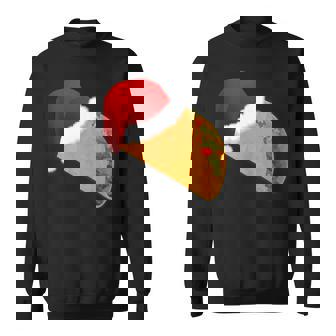 Santa Pie Christmas Tank Top Sweatshirt - Monsterry