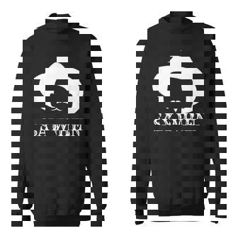 - Say When Western Cowboy Outlaw Doc Holliday Mustache -Adults Black Small Short Sleeve Sweatshirt | Seseable CA