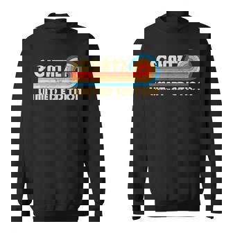 Schatz Surname Retrointage 80S 90S Birthday Reunion Sweater e - Cadeauxyz