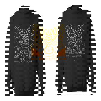 Scorpio Astrology & Zodiac Sign Drawn Tarot Horoscope Art Sweatshirt - Monsterry