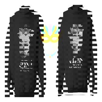 Scrim The Runaway Dog New Orleans Mardi Gras 2025 Sweatshirt - Thegiftio