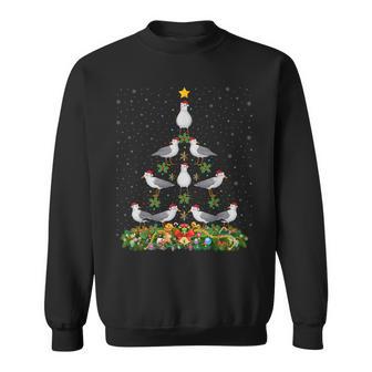 Seagull Bird Christmas Tree Santa Hat Seagull Christmas Sweatshirt - Geschenkecke