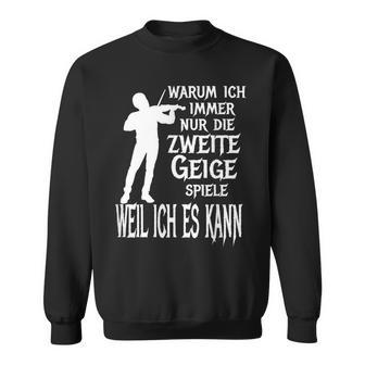 Secondiolin Classic Orchestra Musician Sweatshirt - Geschenkecke