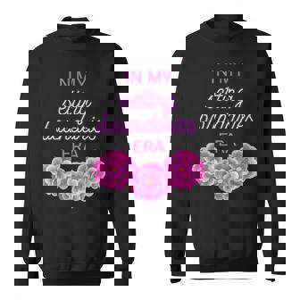 In My Setting Boundaries Era Pink Flowers Sweatshirt - Monsterry