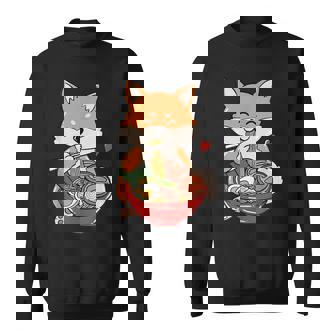 Shiba Inu Cadeau Pour Un Amateur De Chiens Et De Ramen Sweater e - Cadeauxyz