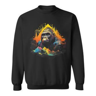 Silverback Gorilla Monkey Animal Sweatshirt - Geschenkecke