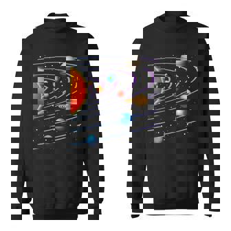 Sistema Solar Camisa Planetas Organizado Por Distancia Del Sol Camisa de entrenamiento - Regaloses